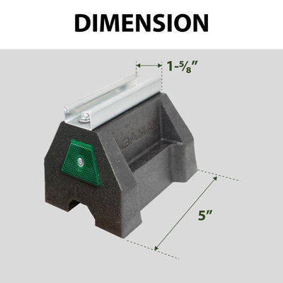 RTS14-5 Rooftop Support Block with 14 Gauge Strut