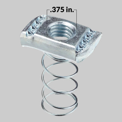 SP38-5PK SPRING NUT 3/8" PK/5